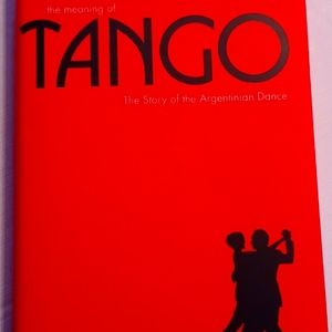 Hardcover book on the meaning of Tango